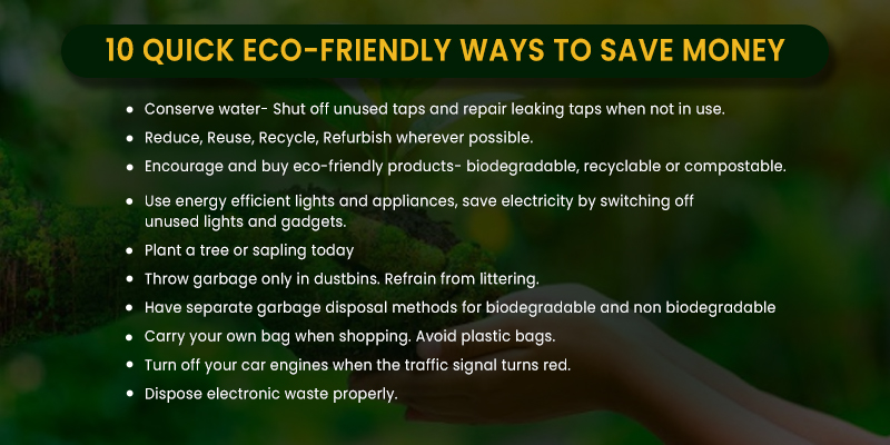How Eco-friendly home save your money in 2022?